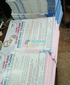 in tờ rơi khai trương