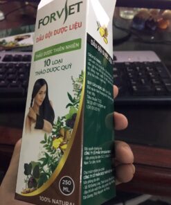 In hộp dầu gội dược liệu