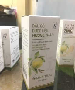 In hộp dầu gội Hương Thảo