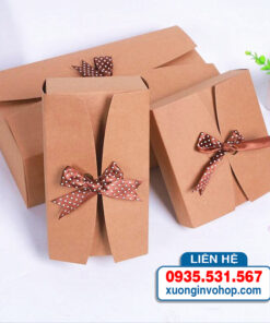 In hộp đựng quà giấy Kraf