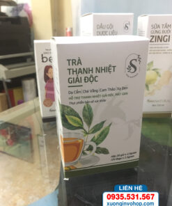 In hộp trà thanh nhiệt Sam