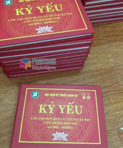 in kỷ yếu Quân đội