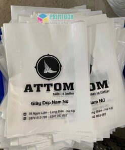 Xưởng in túi nilon đựng giày dép