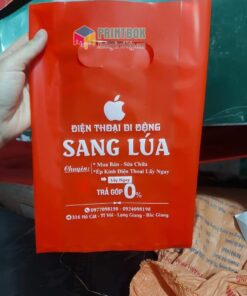 In túi bóng cửa hàng điện thoại