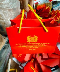 túi giấy Công An tỉnh Yên Bái