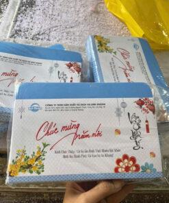 In phong bì công ty Chả mực  Linh khánh