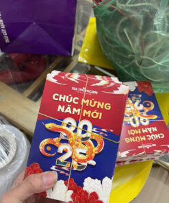In thiệp tết cửa hàng Ssmoncare