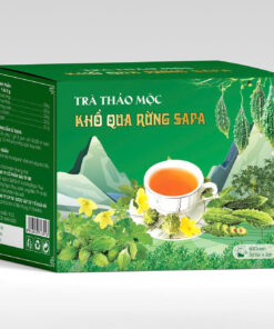 in vỏ hộp giấy trà thanh lọc Khổ Qua