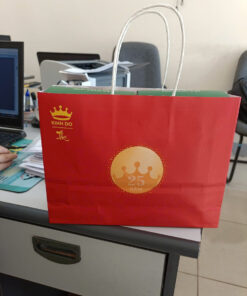 in túi giấy Kinh Đô