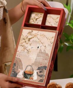 Mẫu hộp bánh trung thu bán sẵn