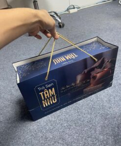 Mấu túi đựng hộp trà sen