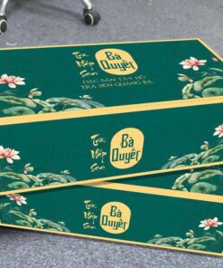 Mẫu hộp cứng trà sen