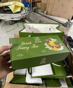 In vỏ hộp giấy đựng bánh trung thu