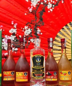 In vỏ hộp giấy đựng rượu nếp Phú Lộc