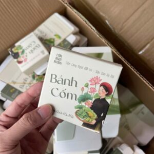 In vỏ hộp giấy bánh cốm