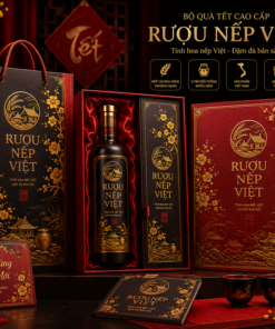 Hộp cứng cao cấp Rượu Nếp Việt